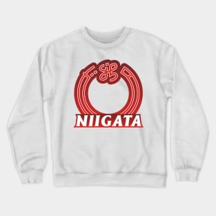 Niigata Prefecture Japanese Symbol Crewneck Sweatshirt